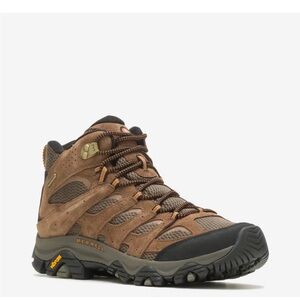 Merrell MOAB 3 Brown and Black Men's Waterproof Hiking Boot Size 12M